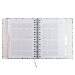 Diario <span class=keywords><strong>di</strong></span> pianificazione nuziale con Logo personalizzato <span class=keywords><strong>di</strong></span> fabbrica A5 libro e Organizer per pianificatore <span class=keywords><strong>di</strong></span> nozze con copertina rigida a spirale - Product Image 4
