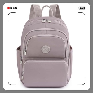 High school <b>backpack</b> Oxford cloth waterproof large capacity simple and lightweight <b>computer</b> bag student <b>backpack</b> - Product Image 5