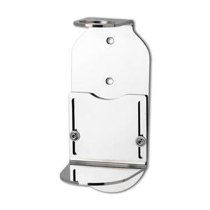 Thép Không Gỉ Kim Loại Bơm Wall Mount Spray Dầu Gội Xà Phòng Lỏng Chai Chủ Dispenser <span class=keywords><strong>Bracket</strong></span> Cho Khách Sạn Tay Khử Trùng Chai - Product Image 2