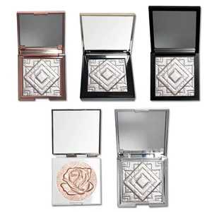 7 tonos de brillo duraderos, iluminador facial en polvo, bronce, resistente al agua, al horno y luz, contorno facial - Product Image 2