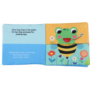 Libro de tela para bebés, para estimular el pensamiento y las habilidades prácticas de los bebés - Product Image 2