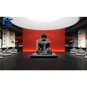 Vitrine en verre de musée PENBO avec présentoirs d'exposition vitrine de musée - Product Image 5