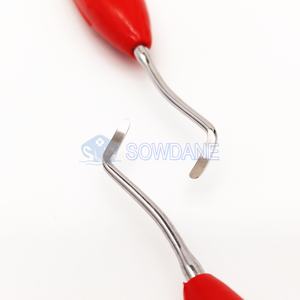 Taglio dello scalpello dello smalto dentale preparazione estetica del restauro spatola margine gengivale Trimmer scalatore di smalto dell'osso margini Scaler - Product Image 5