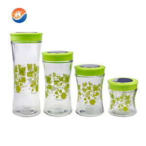 Autocollants en forme de feuille pour bocaux de conservation en verre avec couvercles métalliques à ouverture en cloche - Product Image 3