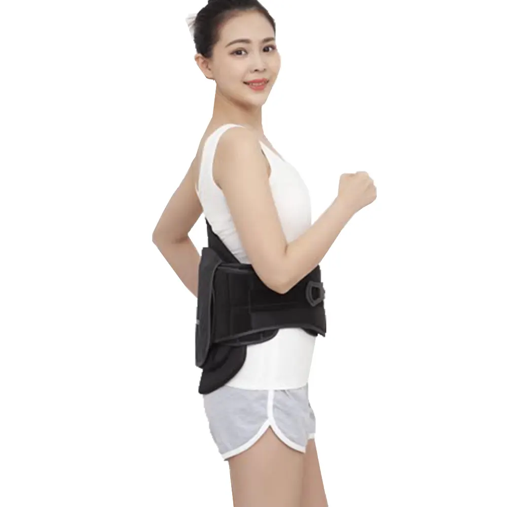 Best Quality Back Support Brace Help With Lower Back Pain Adjustable Lumbar Support Back Brace With Removable Pad