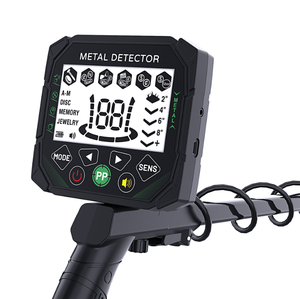 Detector de Metales Digital con Bobina de Búsqueda de 25 cm, Plástico Negro, Uso Industrial, Equipo de Detección de Grado Industrial - Product Image 3