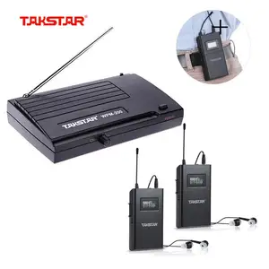 Takstar WPM-200 UHF In Ear System And Wireless Headphone Earphone For Recording Monitor 6 Channels