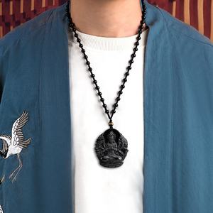 Colgante de Jadeíta Natural con los Doce Signos del Zodiaco, Amuleto de Protección para Hombre y Mujer, Venta al por Mayor SX12 - Product Image 5