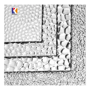 1060 decorative pattern stucco walls Patterned Aluminum Plate Embossed Aluminium Sheet