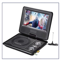 Lecteur DVD portable pour la maison, 7 pouces, 9 10, cadeau pour enfants, avec EVD VCD CD USB RMVB