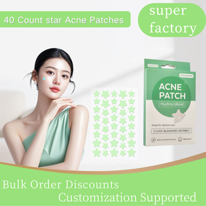 แผ่นแปะสิวไฮโดรคอลลอยด์กันน้ำ ผลิตจากโรงงาน ขายส่ง รับผลิตแบรนด์ส่วนตัว ผสมกรดและน้ำมันทีทรี ปิดสิว รอยสิว - Product Image 2