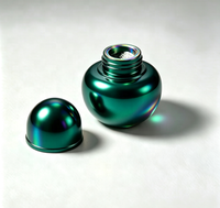Poudre de pigment de revêtement à effet spécial GUANZUN pour l'impression d'emballages de luxe, vert holographique aluminium