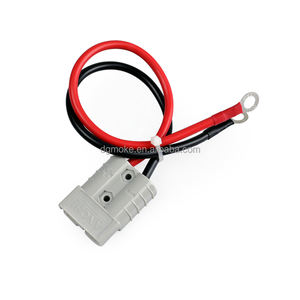 ANCHI 50A IP67 Su Geçirmez 600V 10AWG Saf Bakır İletkenli SPT-2 Silikon Kılıflı 30cm Araç Çakmak Soketi Kablosu (Motosiklet için) - Product Image 4