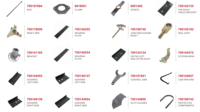 Pièce de rechange de haute qualité pour presse à balles 700188734 ROPE ARM AGCO MF2270, pièces agricoles, garantie 1 an, 1,2 kg, Chine