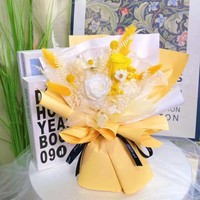 Neues Design konservierter Blumenstrauß für immer Rosen strauß für Hochzeit Geburtstag Valentinstag Muttertag Geschenk