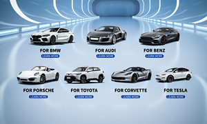 LT Style Nouveau Kit de carrosserie en fibre de carbone Pare-chocs avant pour Chevrolet Camaro LT 2018 + Gen 6 - Product Image 3