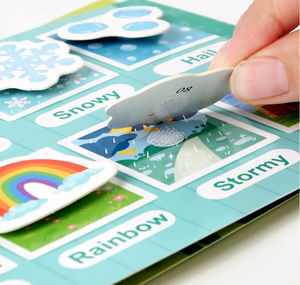 Libro Sensorial de Papel para Niños, Juegos Cognitivos, Juguete Educativo para <span class=keywords><strong>el</strong></span> Desarrollo Temprano de Bebés de 3+ Años, Libro de Pegatinas - Product Image 4