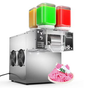 Trituradoras de hielo todo en uno: máquina de hielo y nieve para ahorrar espacio en tiendas pequeñas, solución compacta para cocinas con áreas limitadas, sistema completo. - Product Image 3