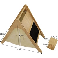Triangle pliable grimpeur 4 en 1 enfants Playhouse refuge Montessori apprentissage jouer tente enfant en bas âge jouer ensemble enfants meubles avec bureau