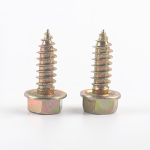 Vis autotaraudeuses à tête hexagonale DIN 6928 / <span class=keywords><strong>ISO</strong></span> 7053 vis à tôle à tête hexagonale avec collier - Product Image 4