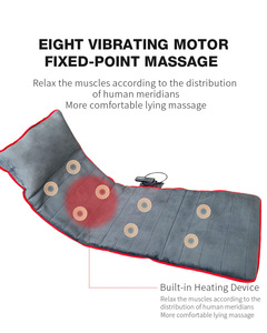 Colchón de Masaje Patentado con Calor para Todo el Cuerpo, con 10 Motores de Vibración y 2 Almohadillas Térmicas de Terapia, el Mejor al por Mayor - Product Image 5