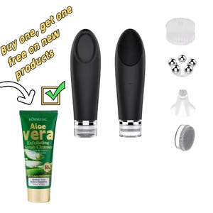 <span class=keywords><strong>Kit</strong></span> <span class=keywords><strong>Profesional</strong></span> de Cepillo de <span class=keywords><strong>Limpieza</strong></span> <span class=keywords><strong>Facial</strong></span> Eléctrico de Silicona, Exfoliante, Limpiador, Coco y Papaya, Antienvejecimiento Profundo, Antiarrugas - Product Image 4