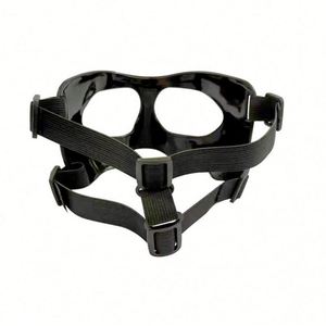 Sports Nose Helmet Basketball Mask Nose Guard Face <b>Shield</b> <b>Protective</b> Mask Adjustable Elastic Strap Lightweight Stainless Steel - Product Image 4