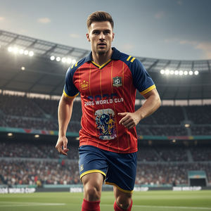 T-shirt de football personnalisé OEM en gros pour hommes, collection 2026, uniforme d'équipe pour supporters, respirant, séchage rapide, tenue d'été pour le jour du match - Product Image 1