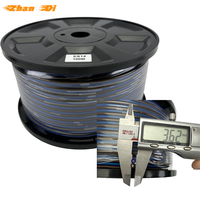 Câble audio professionnel bleu pour haut-parleur de voiture, répartiteur audio 100m/rouleau, conducteur en cuivre plaqué aluminium, garantie 1 an pour Toyota FAW 2019-