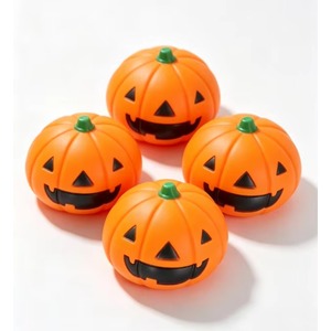 Jouet Squishy Citrouille d'Halloween Extensible Sensoriel Anti-Stress Nouveauté Cadeau pour Enfants et Adultes - Product Image 4