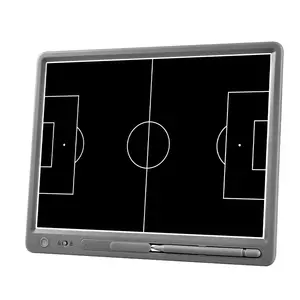 Yüksek kalite 15 "/20" LCD koçluk kurulu basketbol futbol futbol taktik yazma pedi için elektronik eğitim kurulu