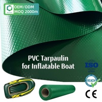 Bâche en PVC personnalisée résistante aux déchirures, tissu industriel, bâche de bateau, bâche en PVC pliable pour bateau gonflable