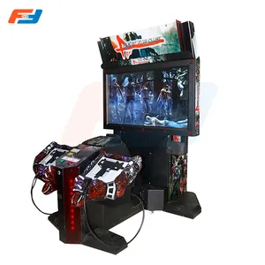 55 Zoll 4K HD Zwei Spieler Arcade Sim Gun Shooting Spiel automat Münz betriebene Video-Arcade-Spiel automaten für den Verkauf