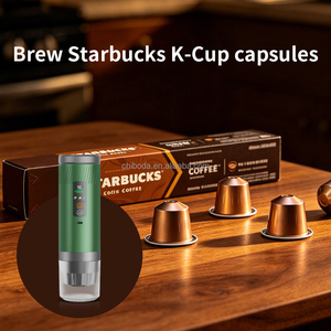 <span class=keywords><strong>Machine</strong></span> à expresso portable 88W avec écran LED, charge USB-C, compatible avec les capsules K-Cup, pour voiture, voyage, camping, extérieur - Product Image 5