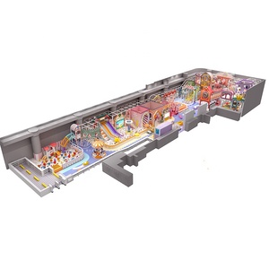 Área de Juegos Interior Grande para Niños de 640 m² y 10 m de Altura, Equipo de Juegos para Interiores - Product Image 2