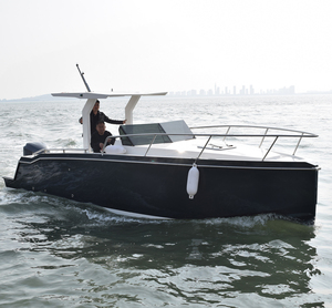 <span class=keywords><strong>Barco</strong></span> de pesca con cabina de fibra de vidrio, bote de pesca de 7,8 m, 26 pies, nuevo - Product Image 1