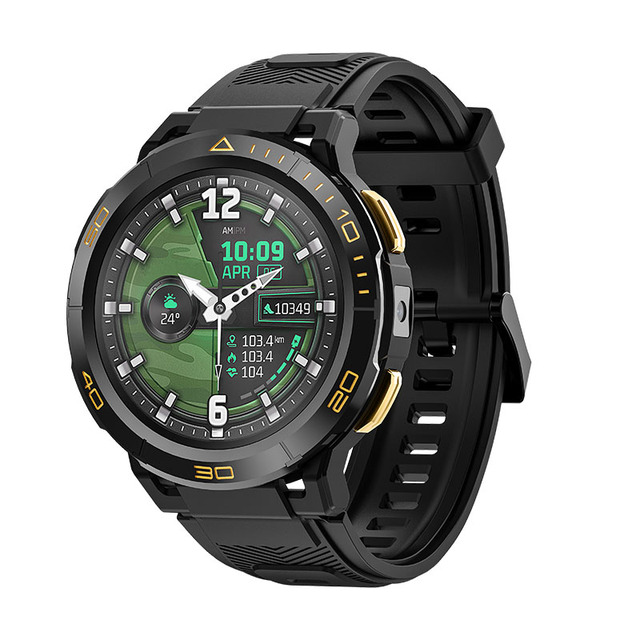1 ATM Waterproof WiFi GPS Built-in Heart Rate Sensor Multi Sport Modes and UI DM300s Mobile Phone Watch 4G