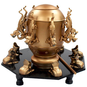 Seismograph invented by Zhang Heng; Seismograph <b>geography</b> teaching model; Seismograph teaching instrument manufacturer. - Product Image 1