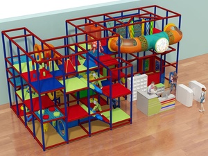2024 GlideGalore Circus <span class=keywords><strong>Labyrinth</strong></span> Zoo aire de jeux intérieure sur le thème avec de petits labyrinthes commercialement personnalisés pour les enfants - Product Image 6