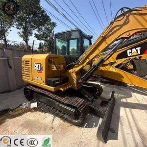 Miniexcavadora usada CAT305.5E2 de 5 toneladas, diseño compacto y eficiente en consumos de combustible, excavadora hidráulica de cadenas en venta, CAT306, CAT307, CAT308 - Product Image 5