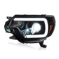 Phares de projecteur LED haute performance pour Tacoma 2012-2015 avec barre lumineuse séquentielle DRL 12V 6000K, pièces automobiles neuves de haute qualité