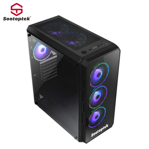 Ốp Máy Tính ATX Chất Lượng Cao Ốp Máy Tính Chơi Game Có Tháp Giữa Hoàn Toàn Bằng Kính - Product Image 3