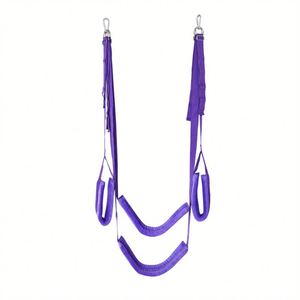 Yesi Easy Access Nylon and Velveteen BDSM Adult Sex Accessories Body Bondage Restraint Fetish Sexy Sling <b>Swing</b> - Product Image 5