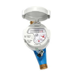 Compteur d'eau de type sec haute sensibilité, multi-jets, mesure précise, étanche IP65, avec clapet anti-retour intégré pour éviter le reflux. - Product Image 1