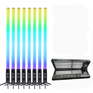 Không dây pin 360 pixel Ống IP65 không thấm nước RGB có thể sạc lại <span class=keywords><strong>LED</strong></span> Pixel ống thanh ánh sáng DJ ánh sáng DMX - Product Image 1