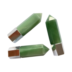 เครื่องนวดหน้า Aventurine หินธรรมชาติสีเขียวสำหรับการดูแลกล้ามเนื้อใบหน้า - Product Image 3