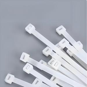 روابط كابلات نايلون 66 مقاس 3×120 مم، 2.5*120 مم، جودة عالية، ذاتية القفل، طول 4.7 بوصة، قوة شد قصوى 8 كجم/18 رطل - Product Image 1