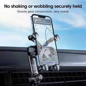 Venda quente Pequeno ABS Car Air Vent Mount Titular Do Telefone Móvel Ao Ar Livre com Metal Gancho Ímã Do Poder Do Telefone Compatível - Product Image 3