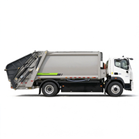 Camion compacteur de déchets entièrement électrique Foton Auman 14CBM, véhicule de collecte de déchets municipaux, compacteur de déchets à vendre