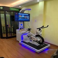 Nueva Consola de Juegos de Realidad Virtual 9D Dinámica Operada con Monedas 2021, Bicicleta de Carreras Eléctrica de Realidad Virtual para Parque Temático